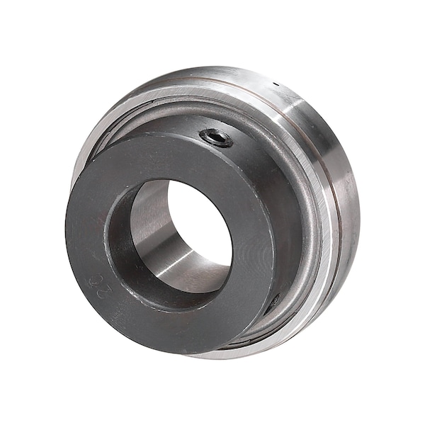 Tritan Insert Bearing, Eccentric Locking Collar, Relubricable, 1.375in